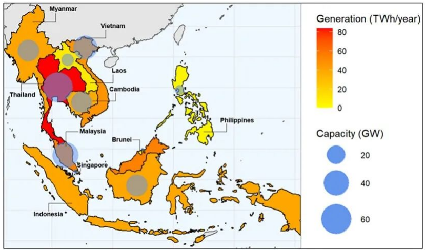 Anailís agus Ionchas ar Mhargadh Fótavoltach Snámh i 10 dTíortha ASEAN